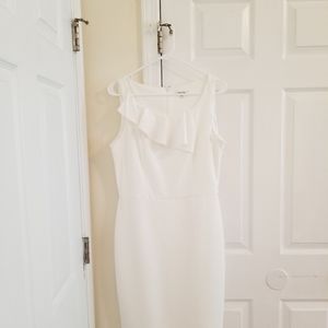 Calvin Klein white dress